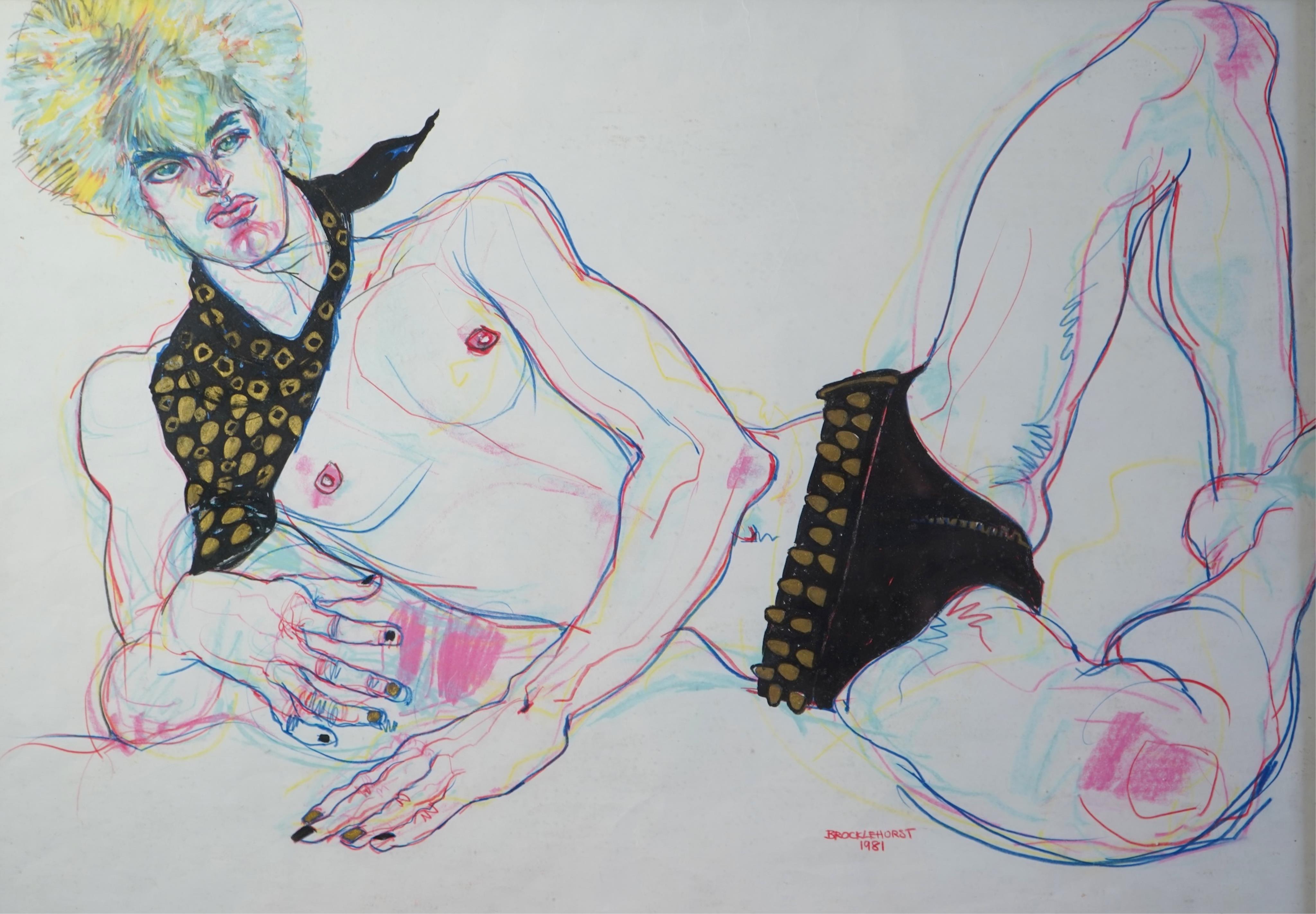 Jo Brocklehurst, 1935-2006, Reclining Punk